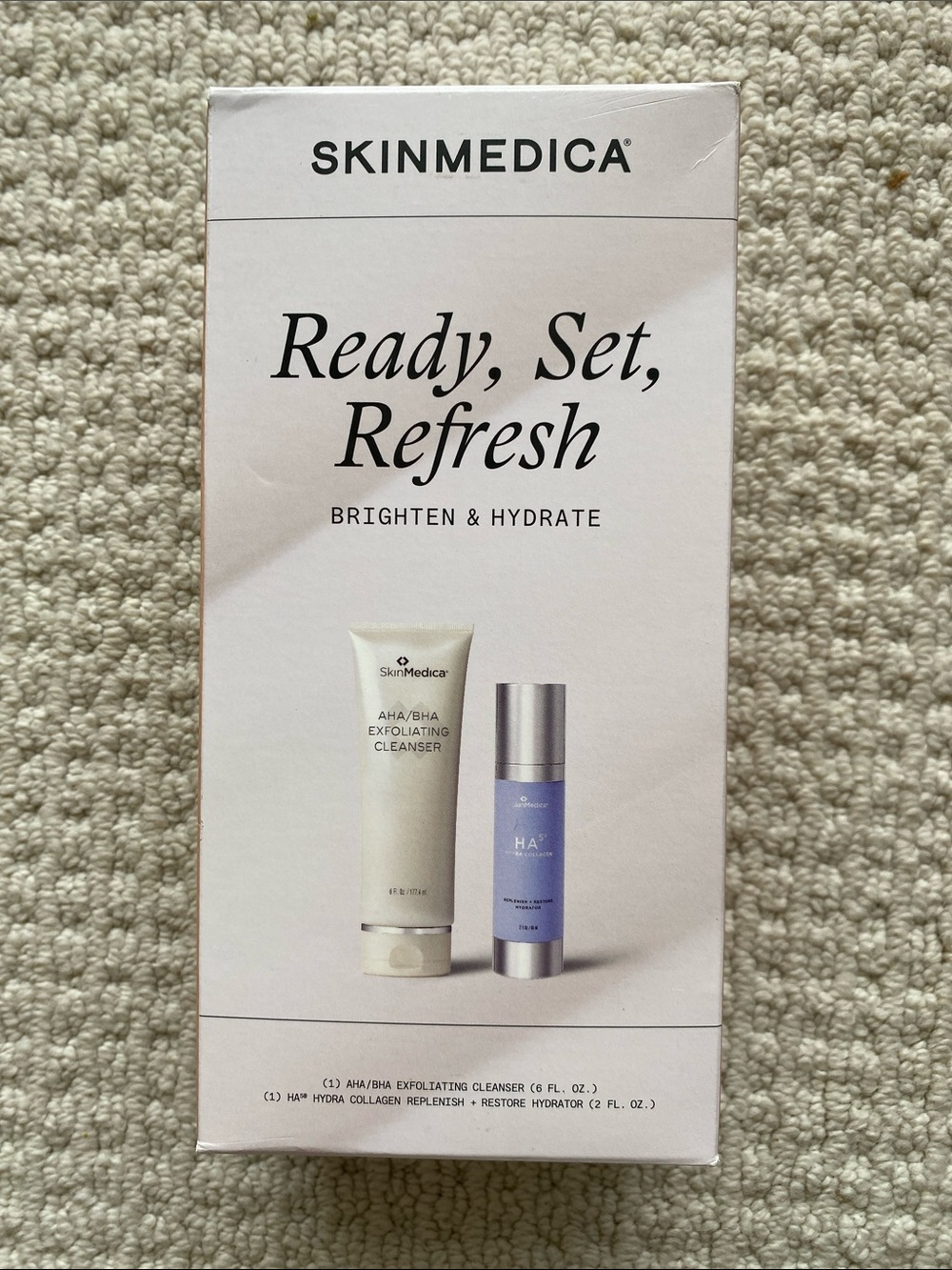New SkinMedica Full Size Cleanser & HA5